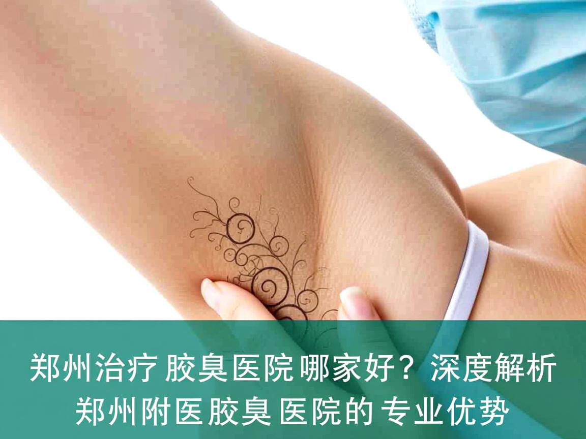 郑州治疗腋臭医院哪家好？深度解析郑州附医腋臭医院的专业优势