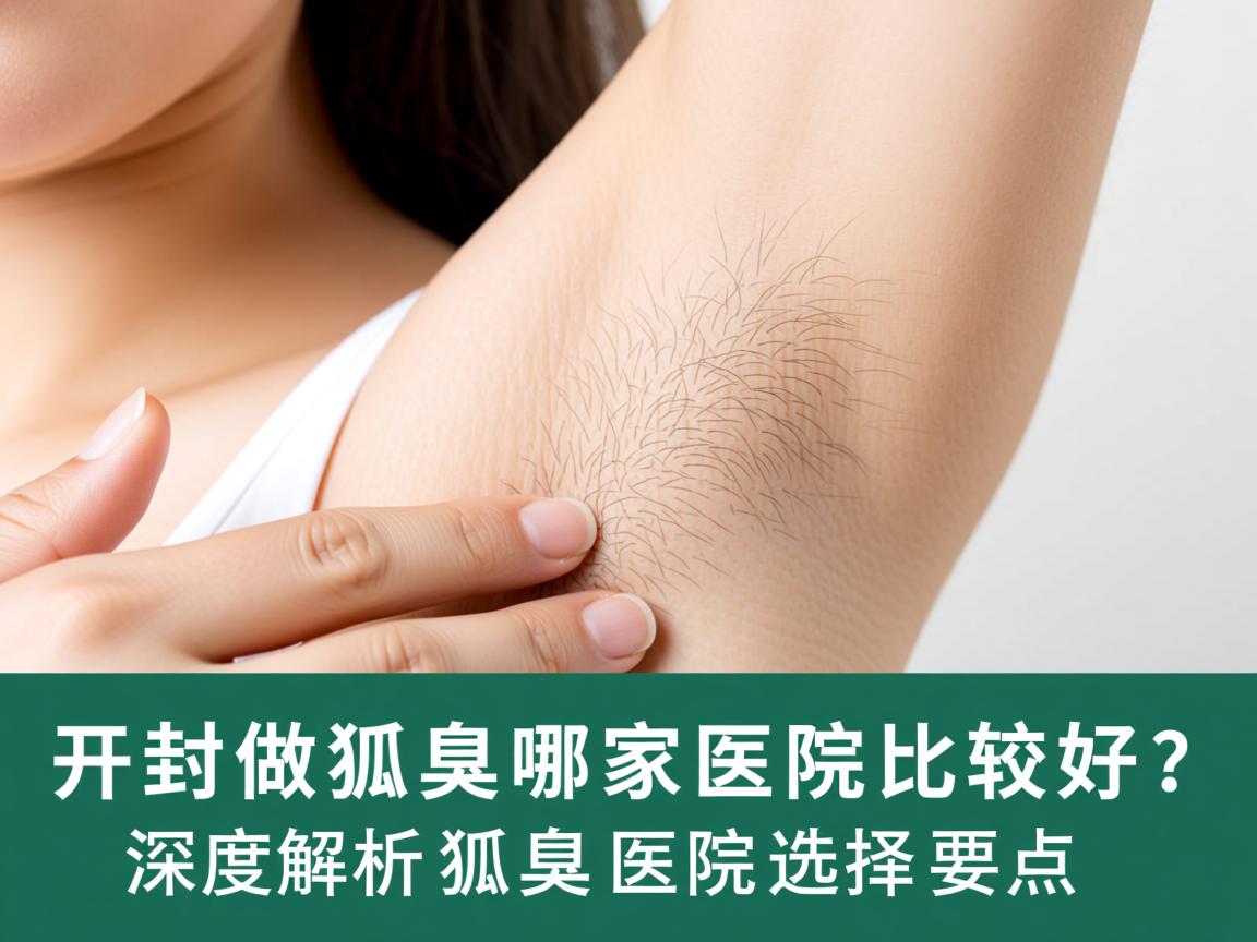 开封做狐臭哪家医院比较好？深度解析狐臭医院选择要点