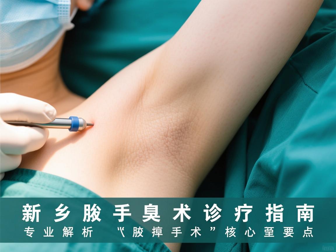 新乡腋臭手术诊疗指南，专业解析腋臭手术的核心要点