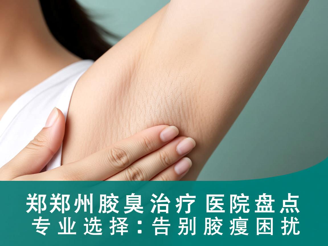 郑州腋臭治疗医院盘点，专业选择，告别腋臭困扰
