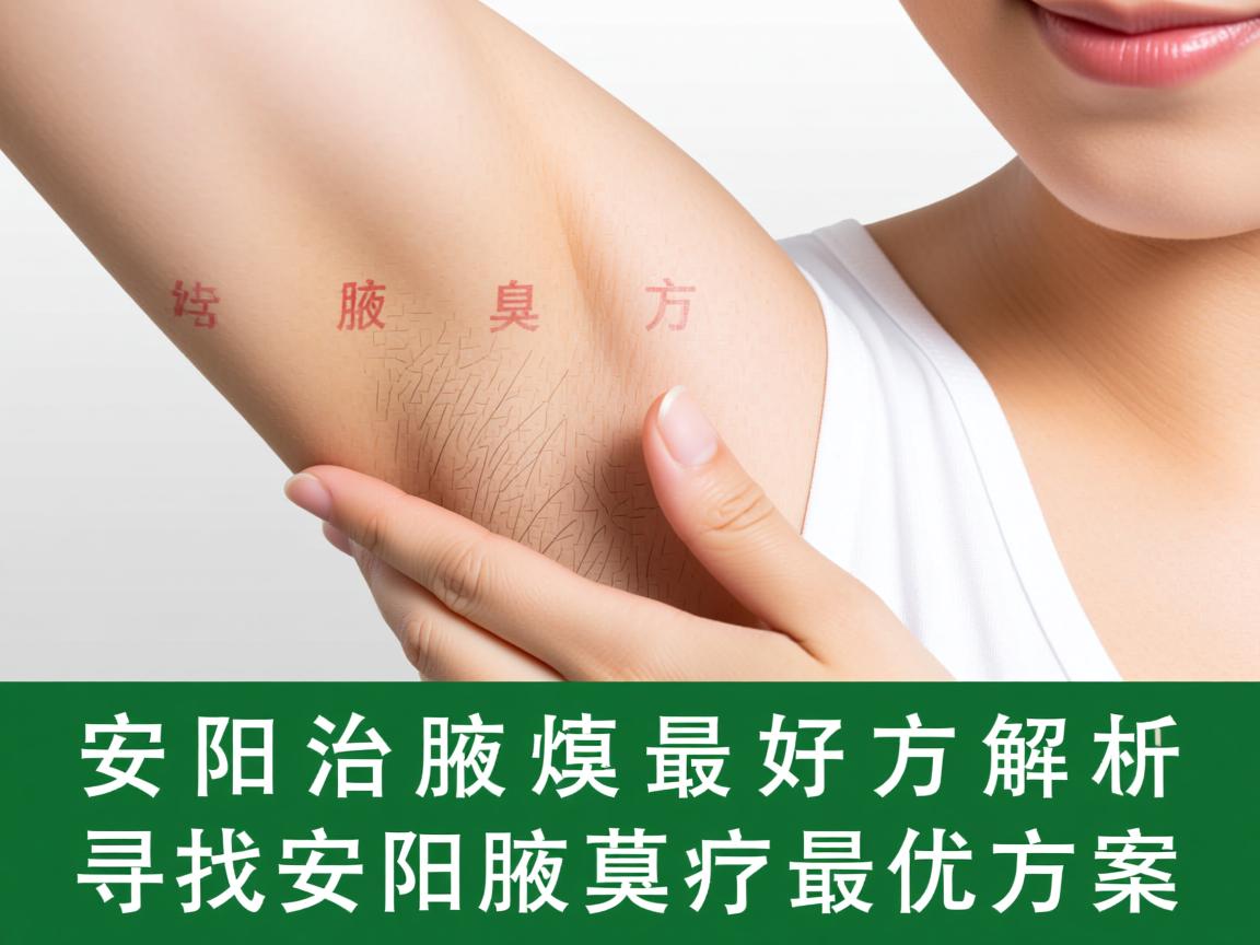 安阳治腋臭最好方法解析，寻找安阳腋臭治疗最优方案