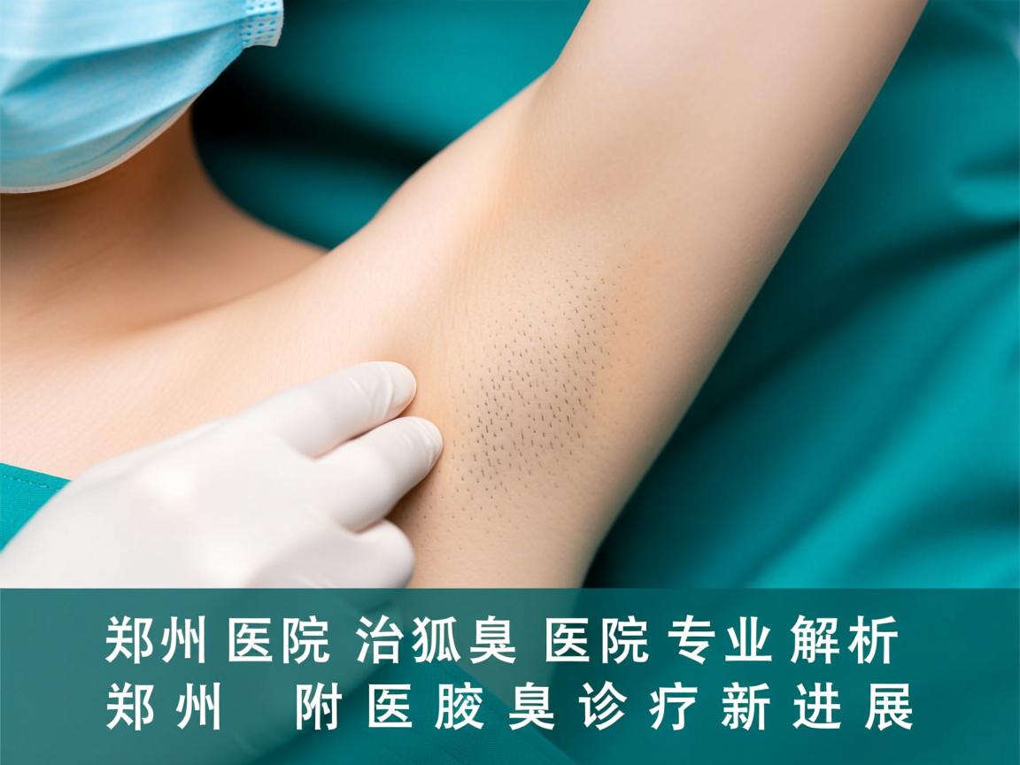 郑州医院治狐臭医院专业解析，郑州附医腋臭诊疗新进展