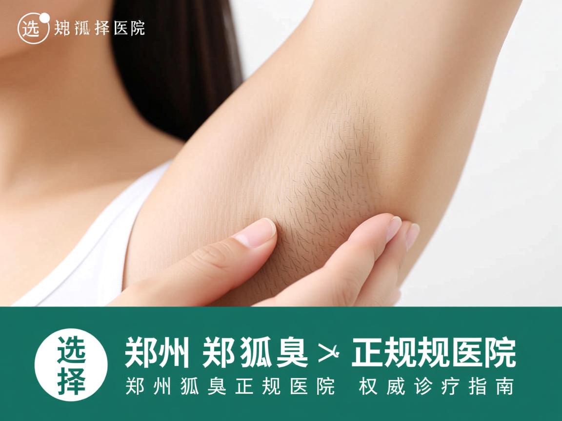 选择郑州狐臭正规医院，郑州狐臭正规医院的权威诊疗指南