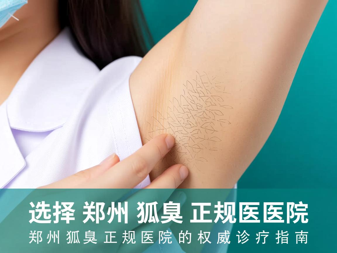 选择郑州狐臭正规医院，郑州狐臭正规医院的权威诊疗指南