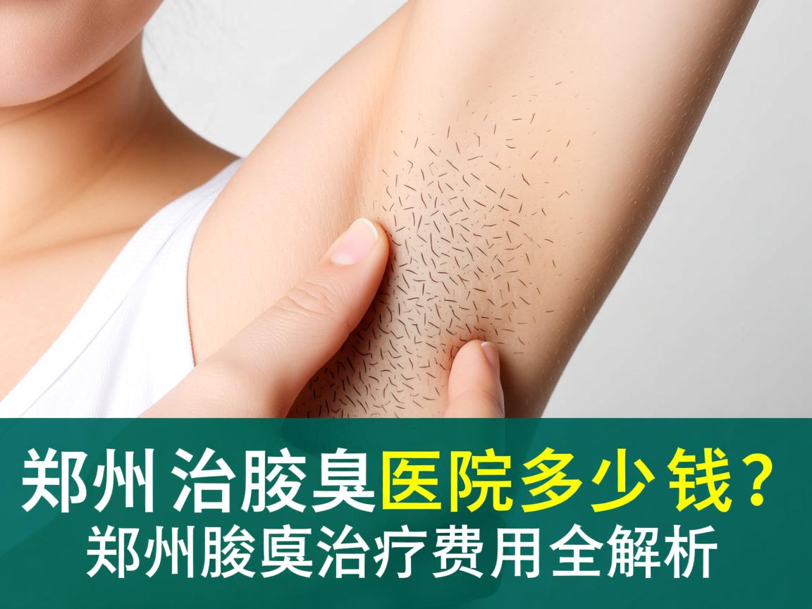 郑州治疗腋臭医院多少钱？郑州腋臭治疗费用全解析