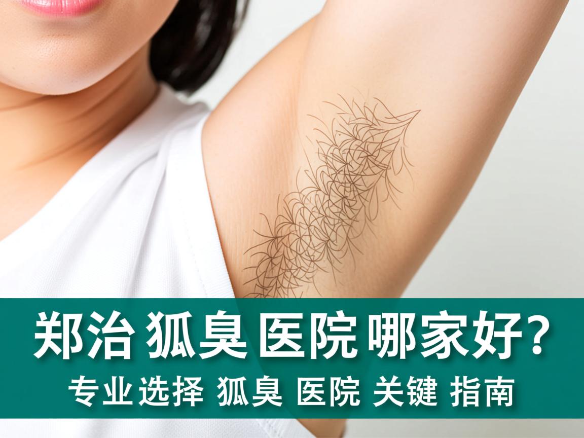 郑州治疗狐臭医院哪家好？专业选择狐臭医院的关键指南