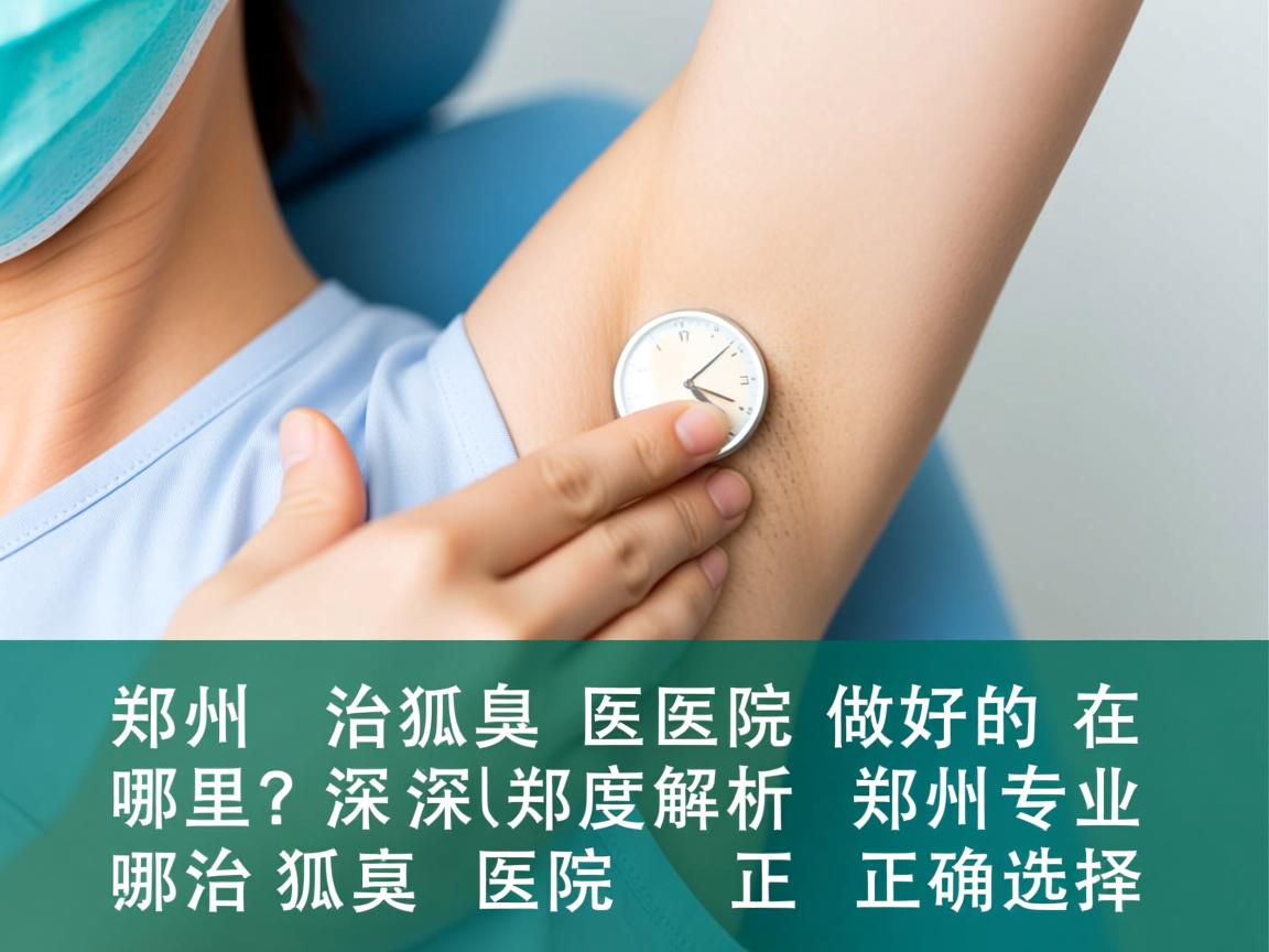 郑州治狐臭医院做好的在哪里？深度解析郑州专业治狐臭医院的正确选择