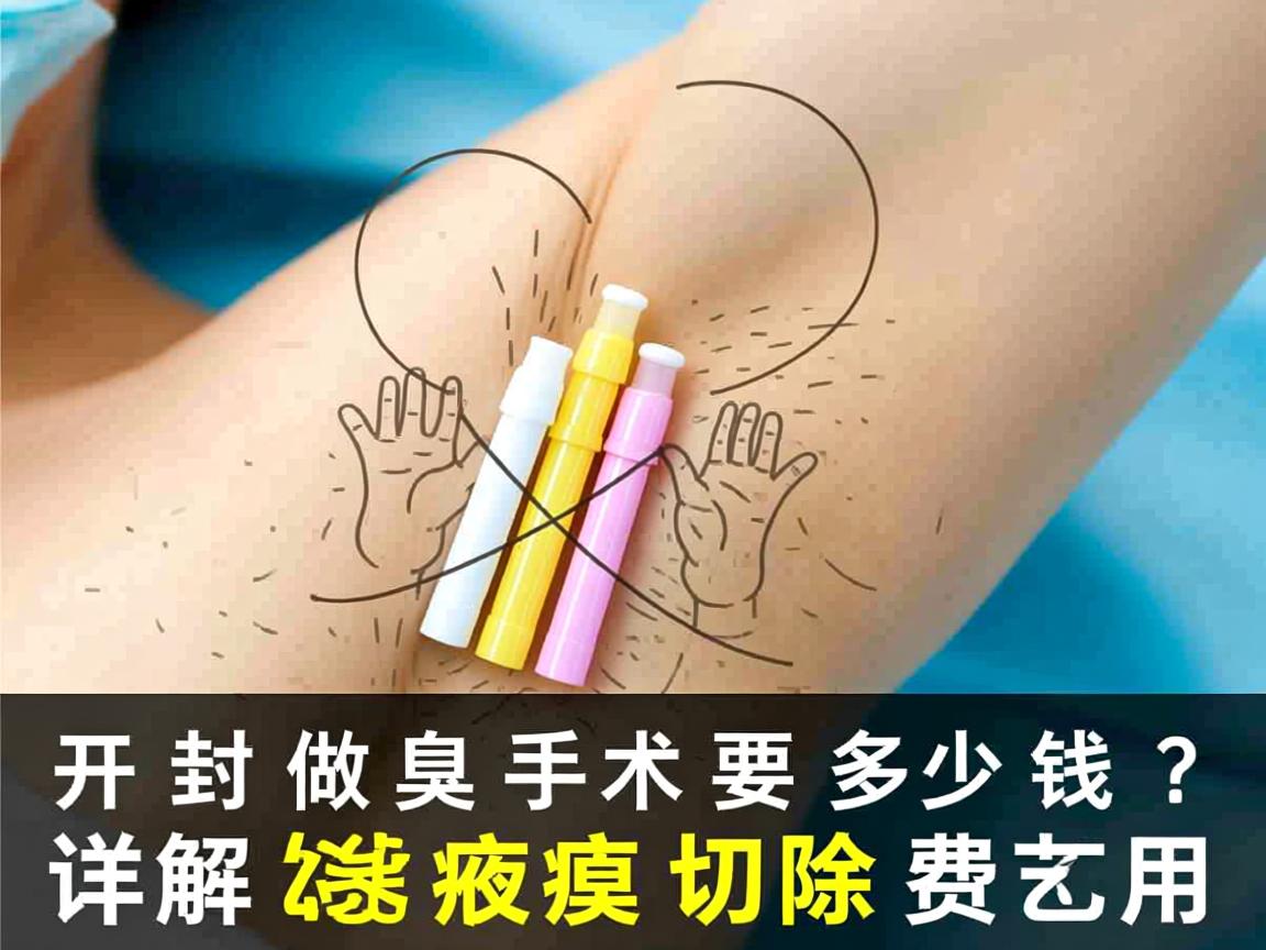 在开封做腋臭手术要多少钱？详解腋臭切除费用