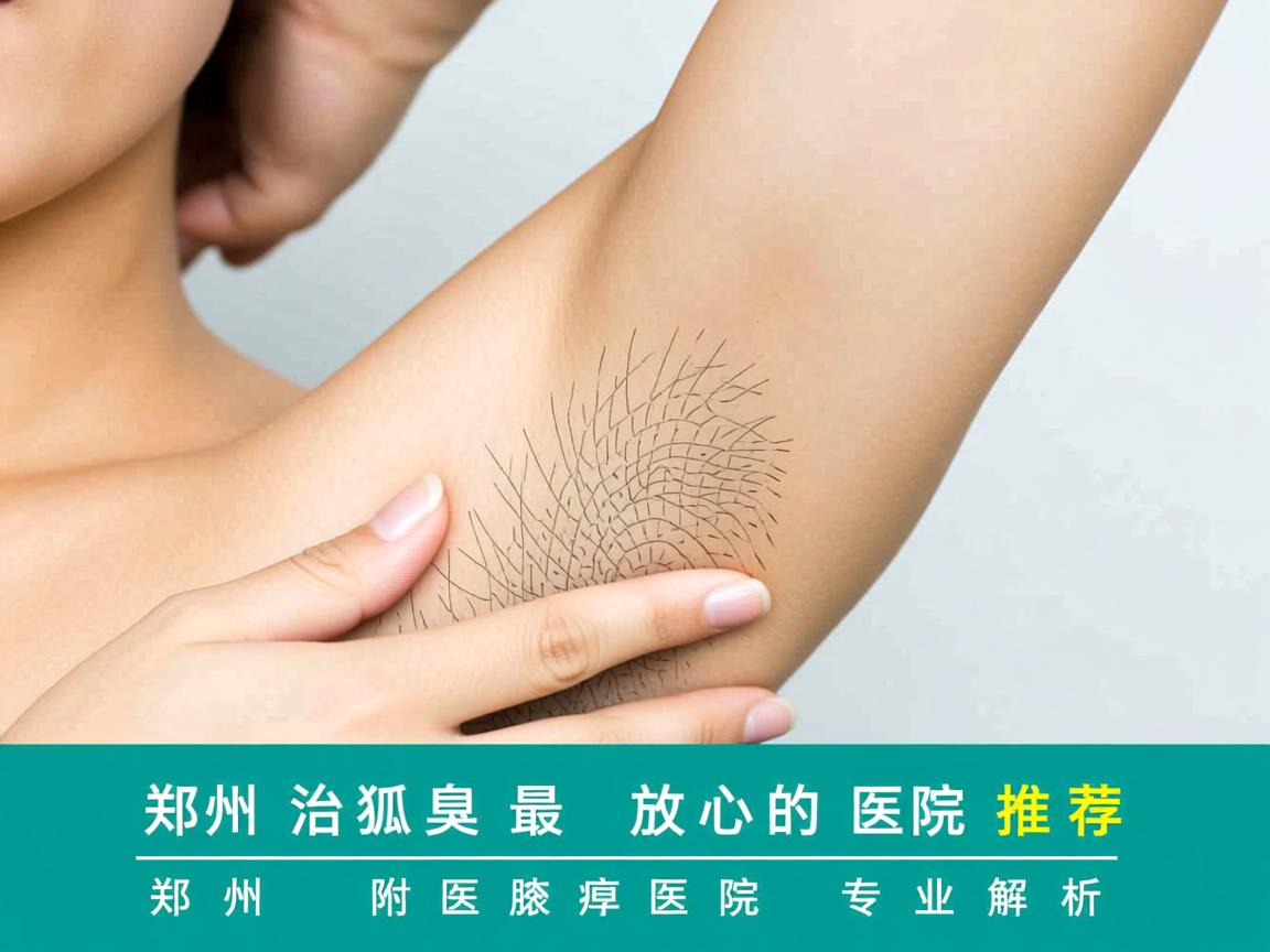 郑州治狐臭最放心的医院推荐，郑州附医腋臭医院专业解析