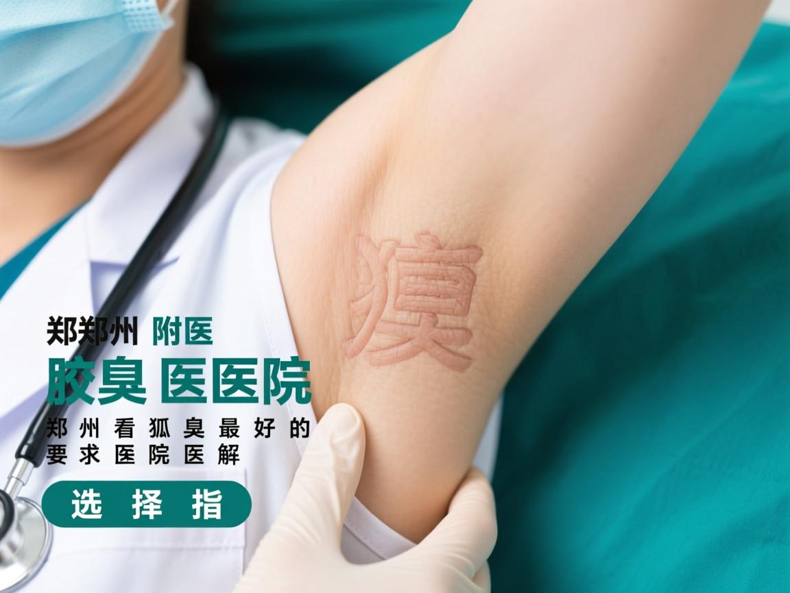 郑州附医腋臭医院解析，郑州看狐臭最好的医院选择指南