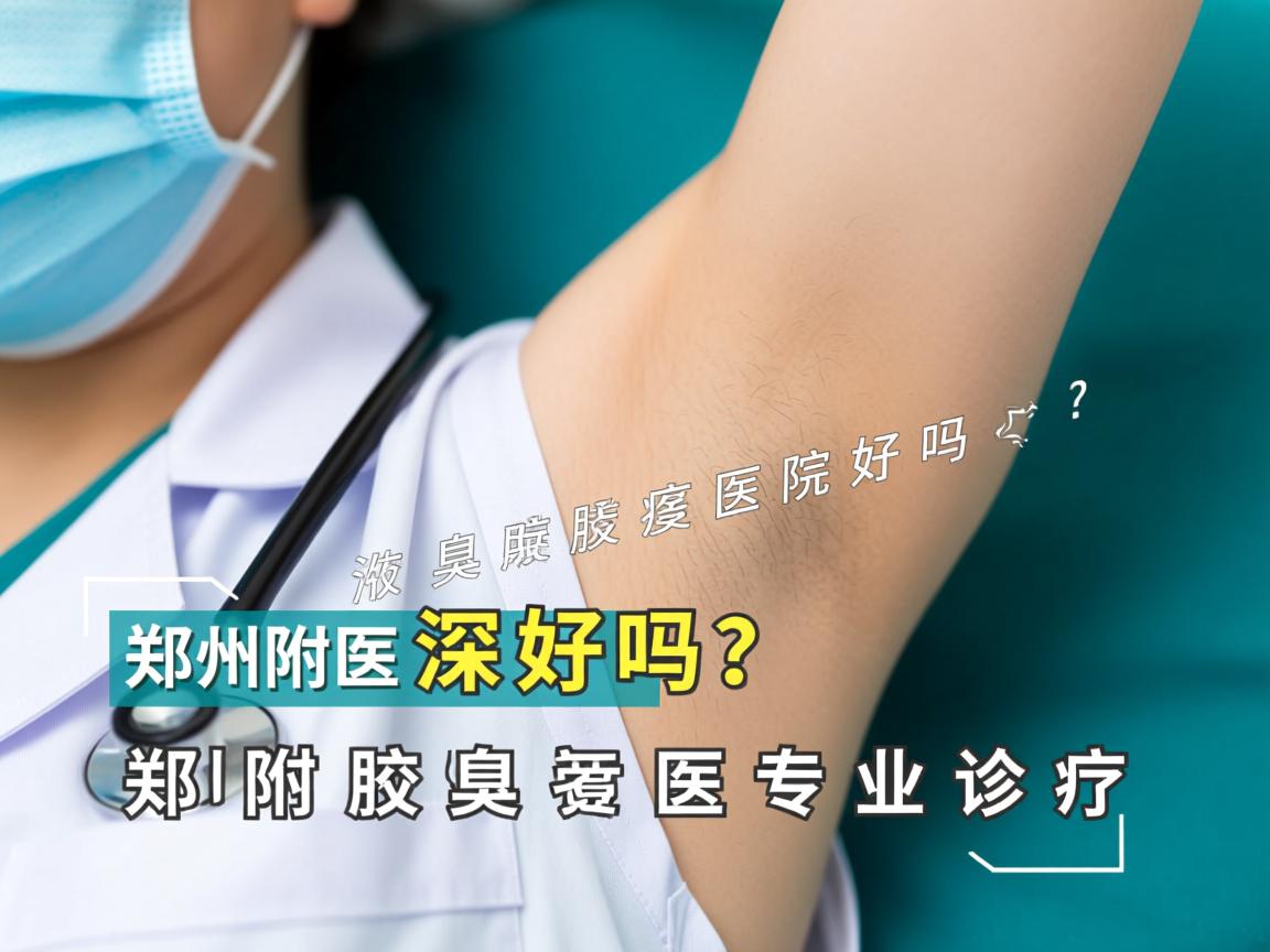 郑州附医腋臭医院好吗?深度解析郑州附医腋臭医院的专业诊疗 郑州附医腋臭医院好吗?深度解析郑州附医腋臭医院的专业诊疗