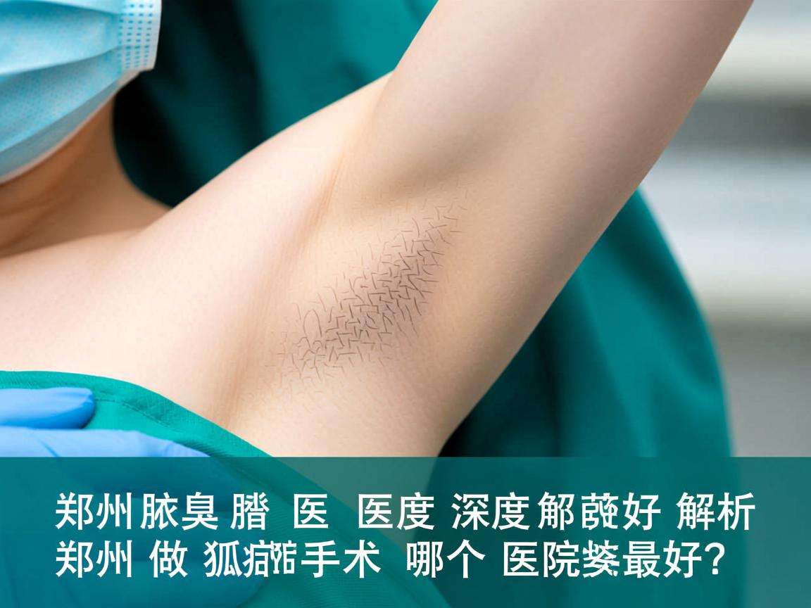郑州腋臭医院深度解析，郑州做狐臭手术哪个医院最好？