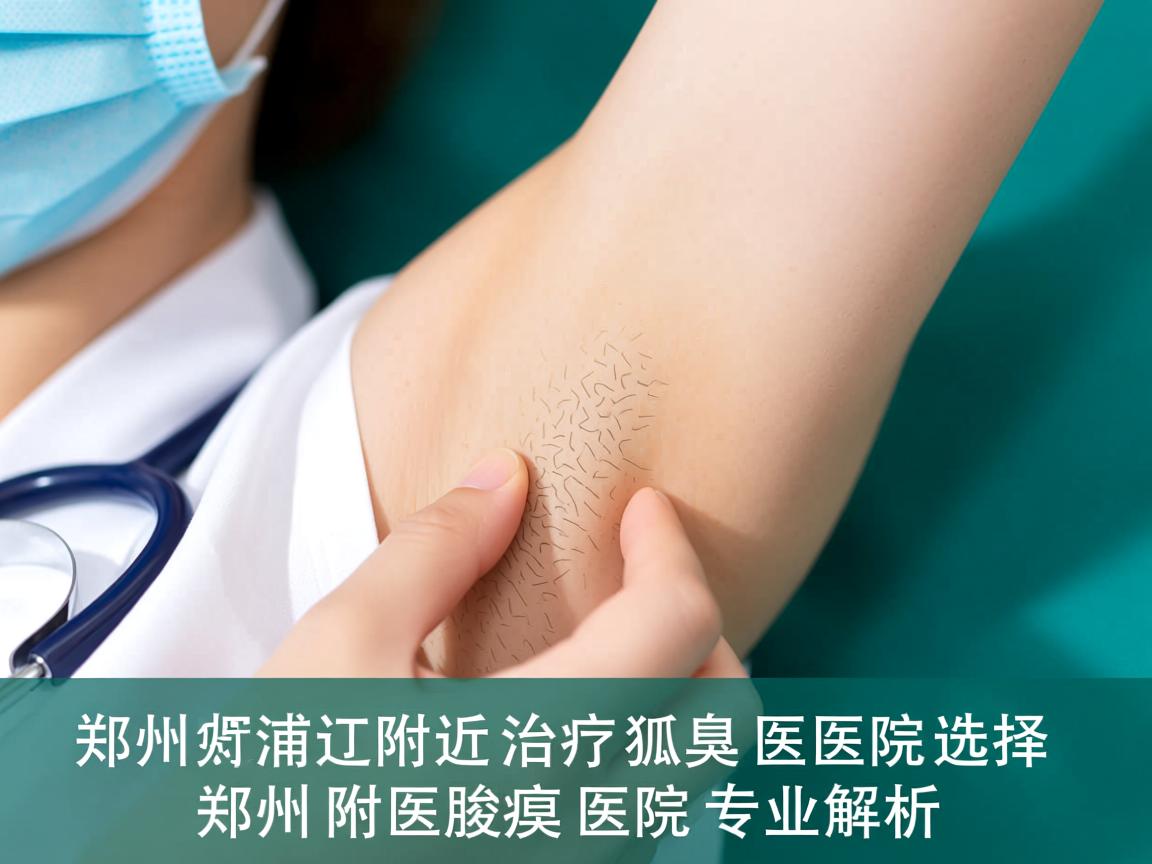 郑州浦江附近治疗狐臭医院选择，郑州附医腋臭医院专业解析