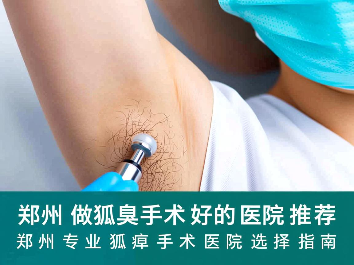 郑州做狐臭手术好的医院推荐，郑州专业狐臭手术医院选择指南