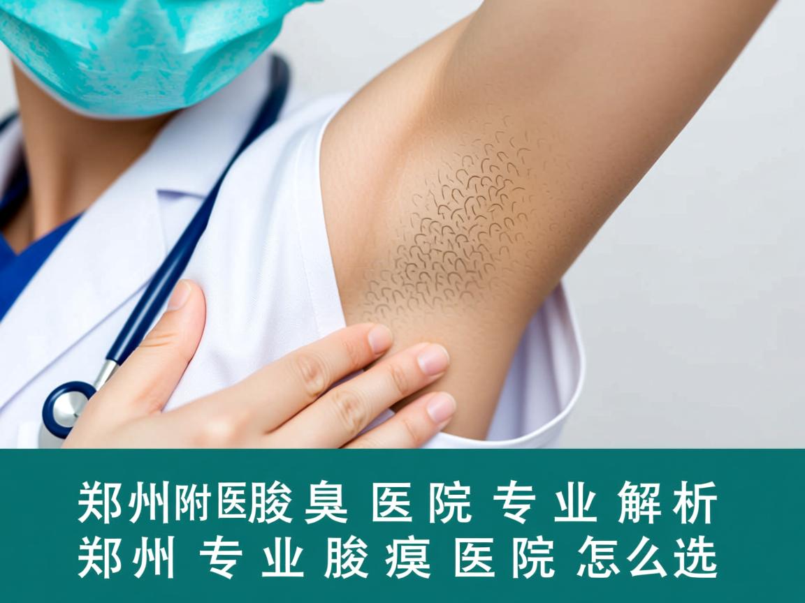 郑州附医腋臭医院专业解析，郑州专业腋臭医院怎么选
