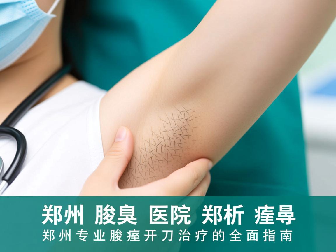郑州腋臭医院解析,郑州专业腋臭开刀治疗的全面指南 郑州腋臭医院解析,郑州专业腋臭开刀治疗的全面指南