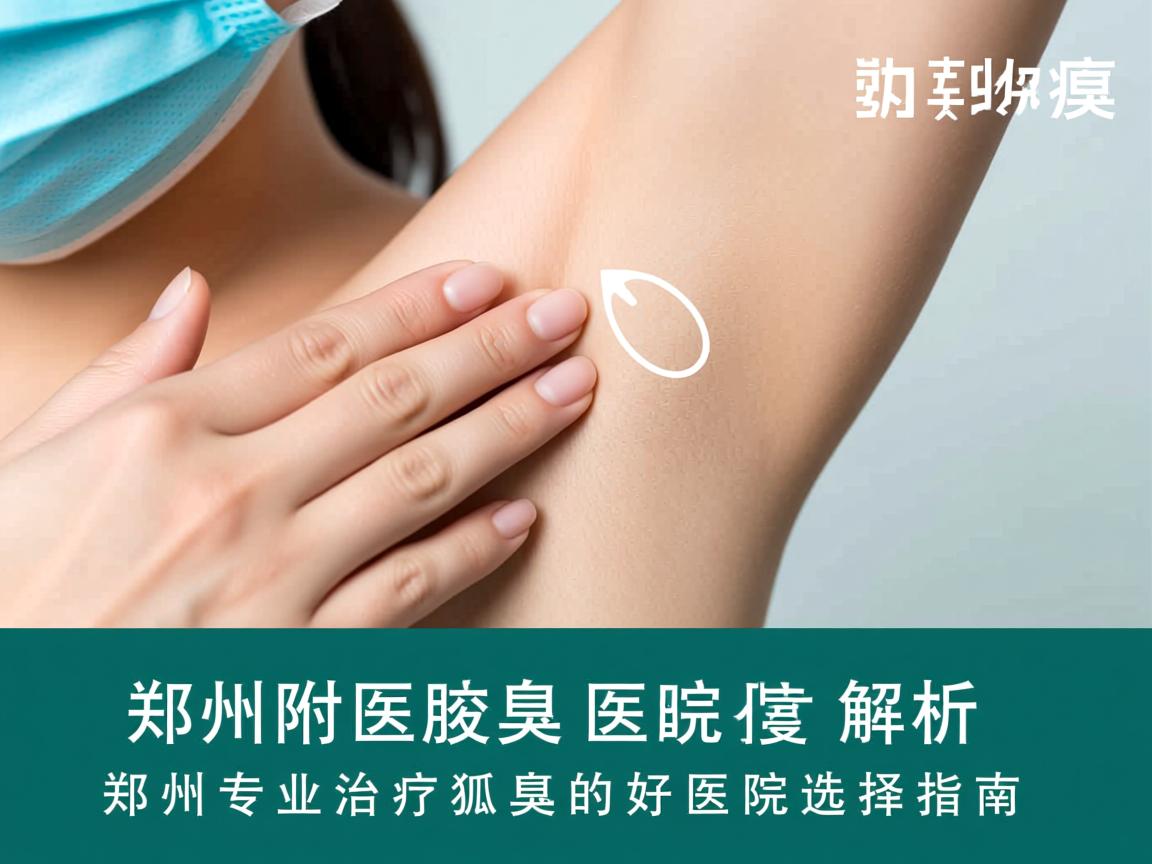 郑州附医腋臭医院解析，郑州专业治疗狐臭的好医院选择指南