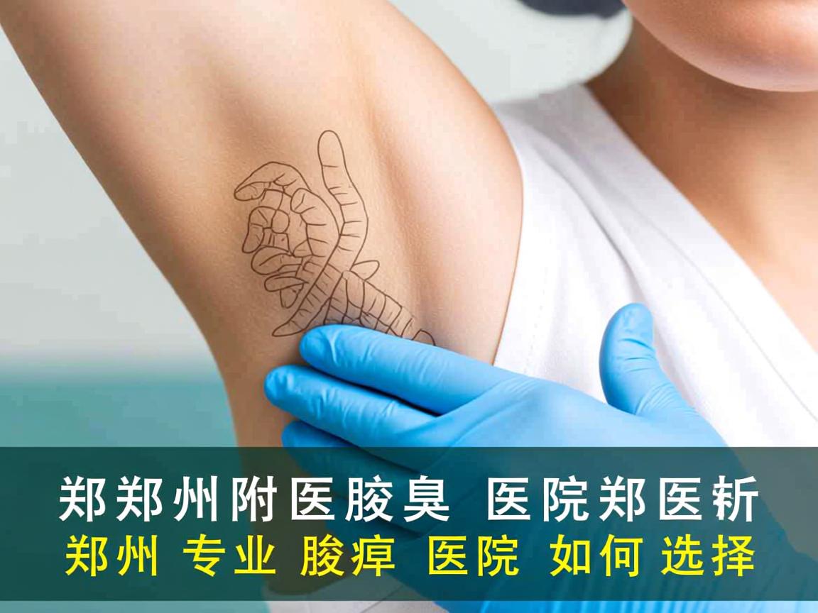 郑州附医腋臭医院解析，郑州专业腋臭医院如何选择