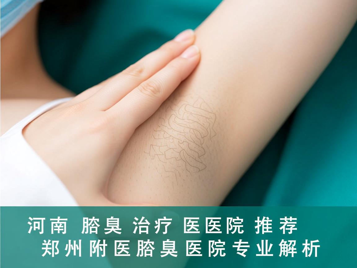 河南腋臭治疗医院推荐，郑州附医腋臭医院专业解析