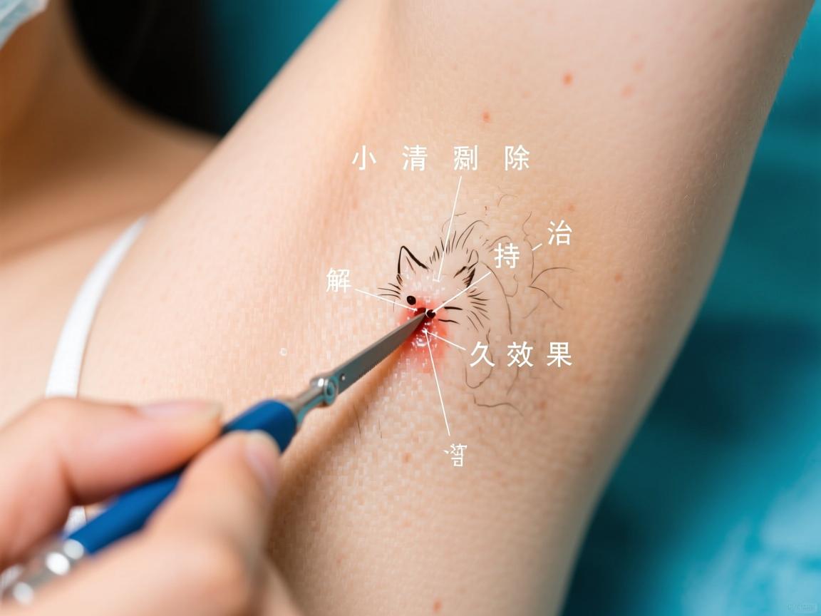 小切口汗腺清除治疗狐臭，解析汗腺清除的持久效果
