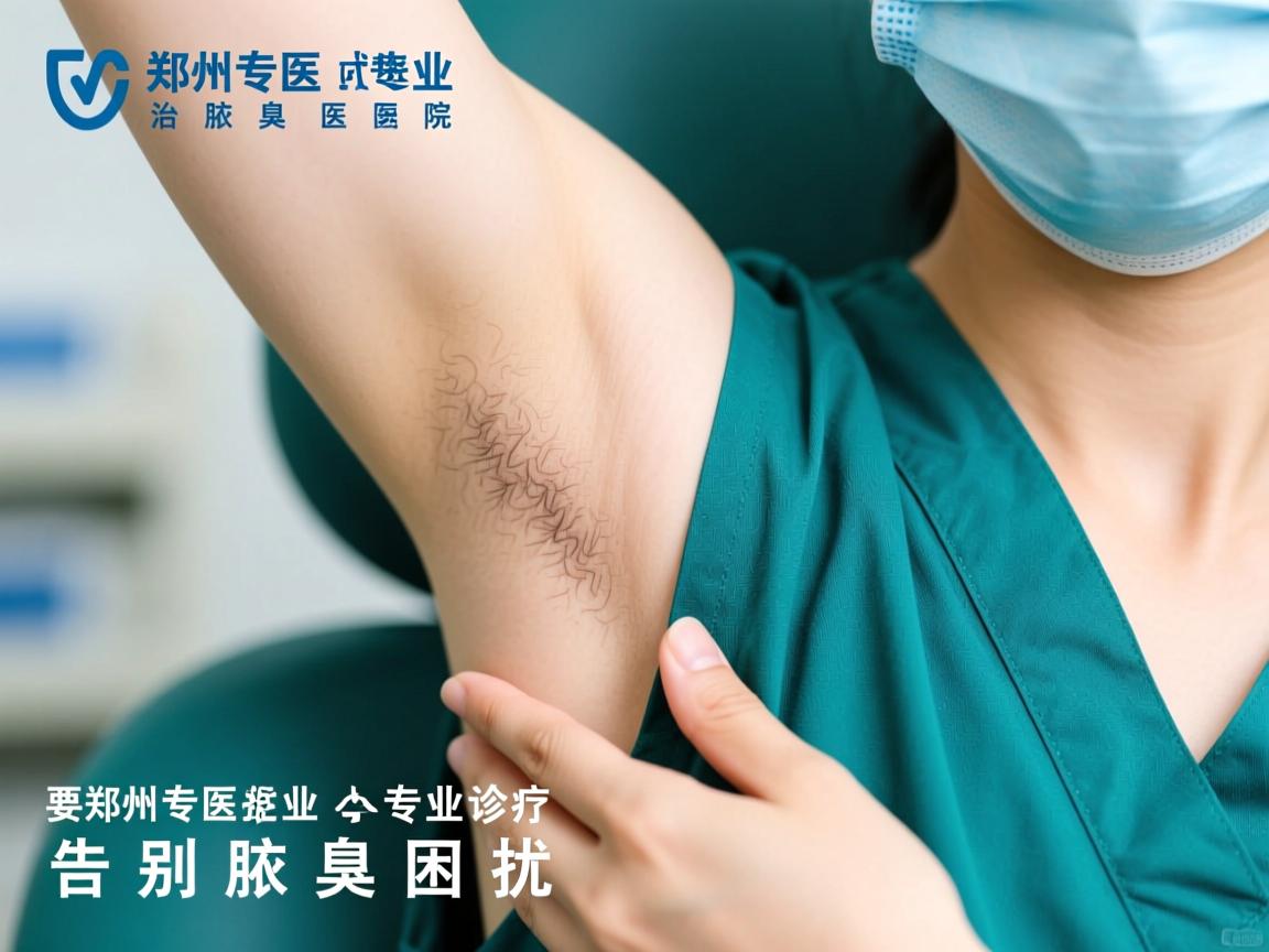 郑州专业治腋臭医院，专业诊疗，告别腋臭困扰