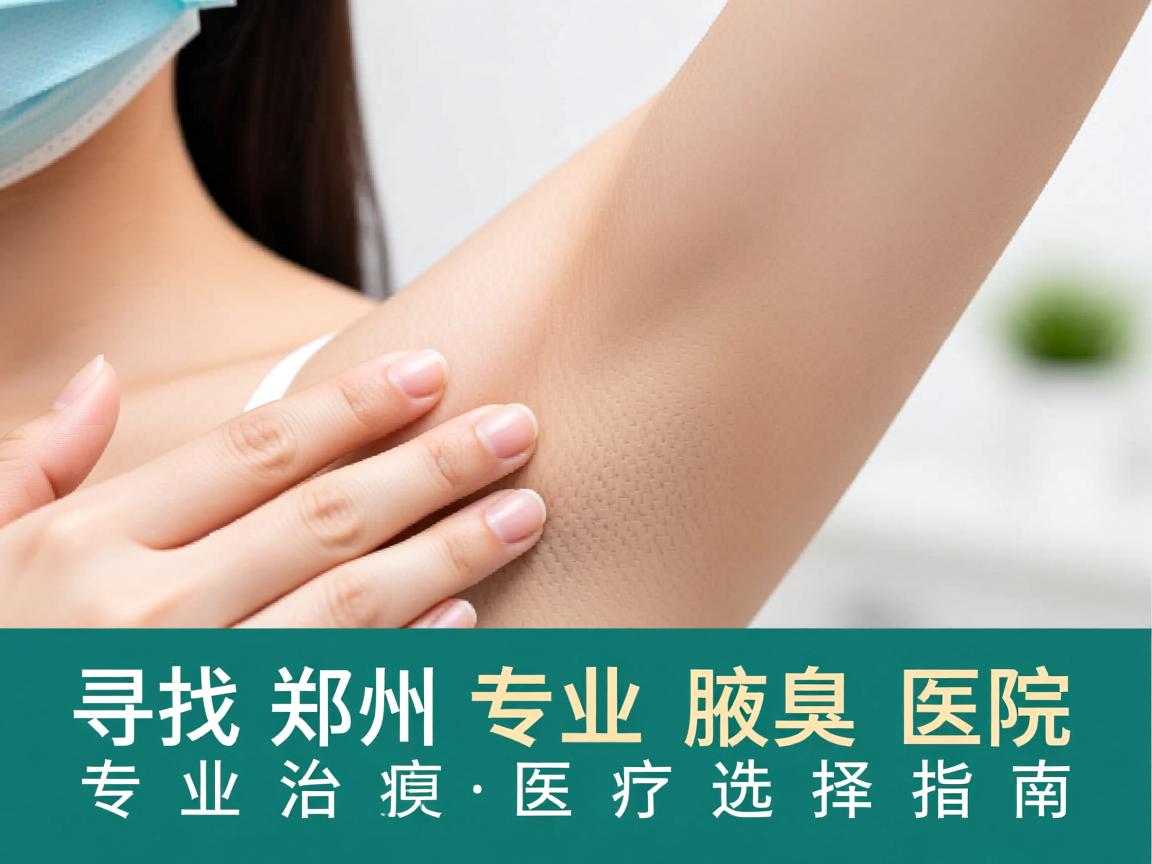 寻找郑州专业治腋臭医院，专业治腋臭的医疗选择指南