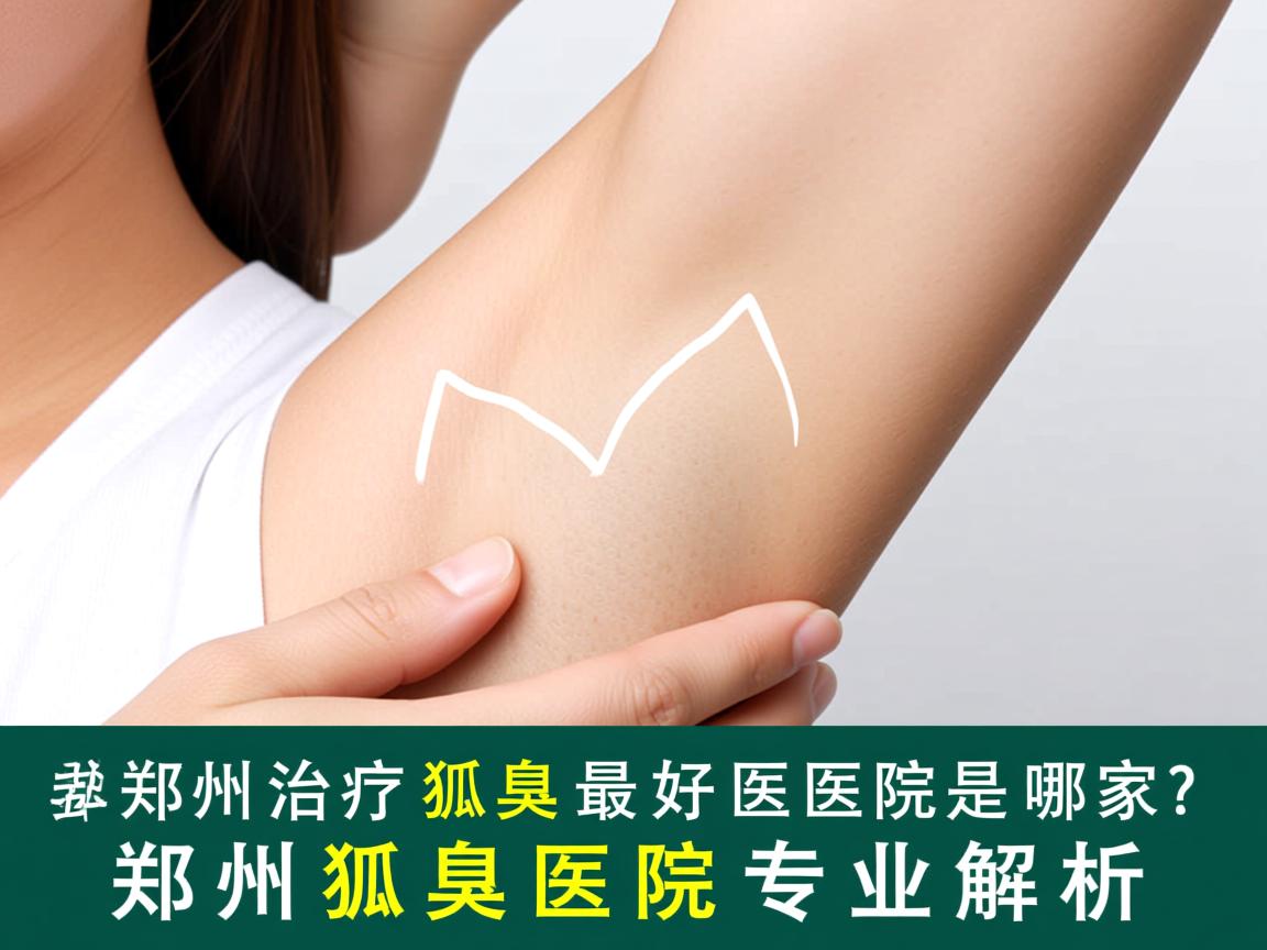 郑州治疗狐臭最好医院是哪家？郑州狐臭医院专业解析
