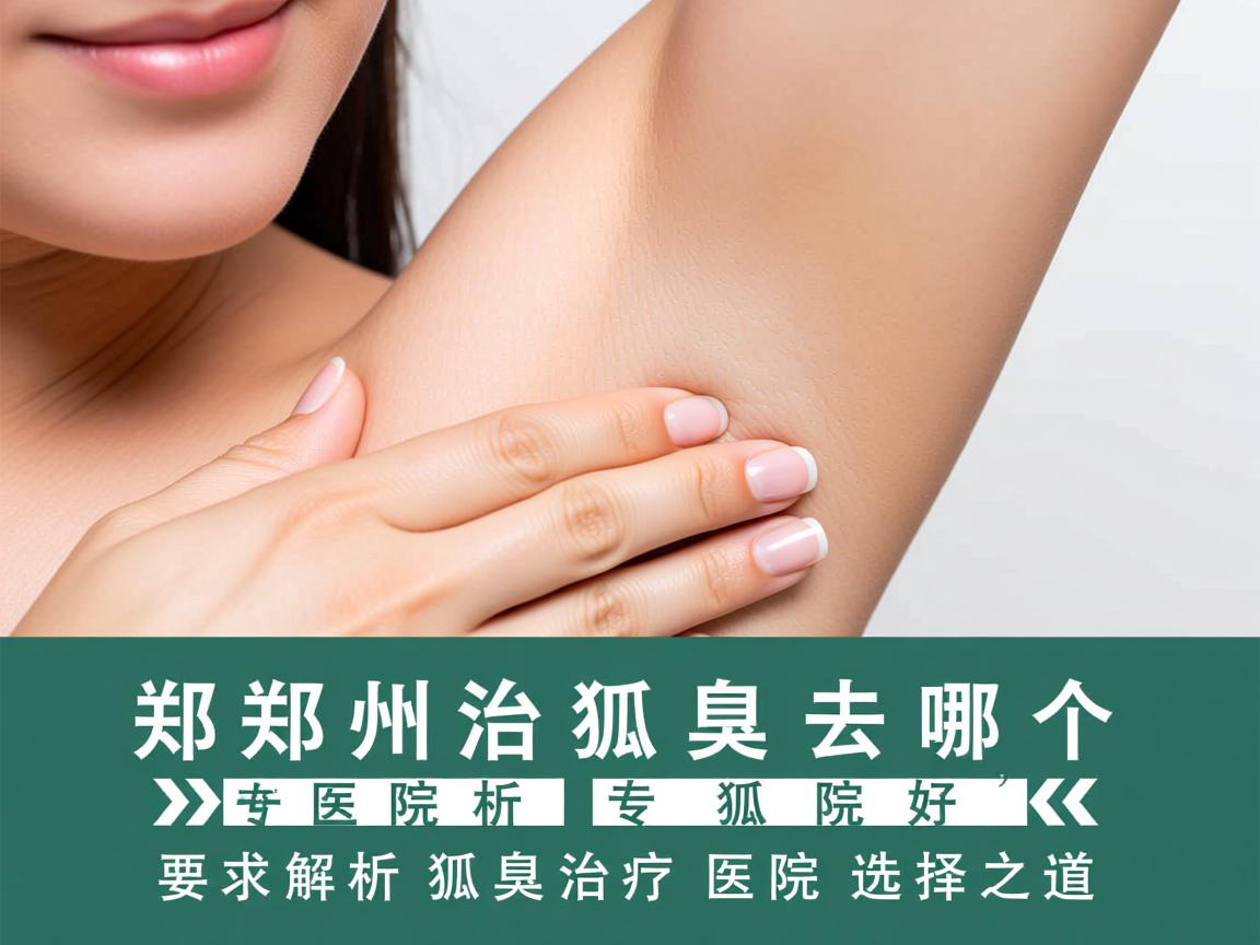 郑州治狐臭去哪个医院好？专业解析狐臭治疗医院选择之道