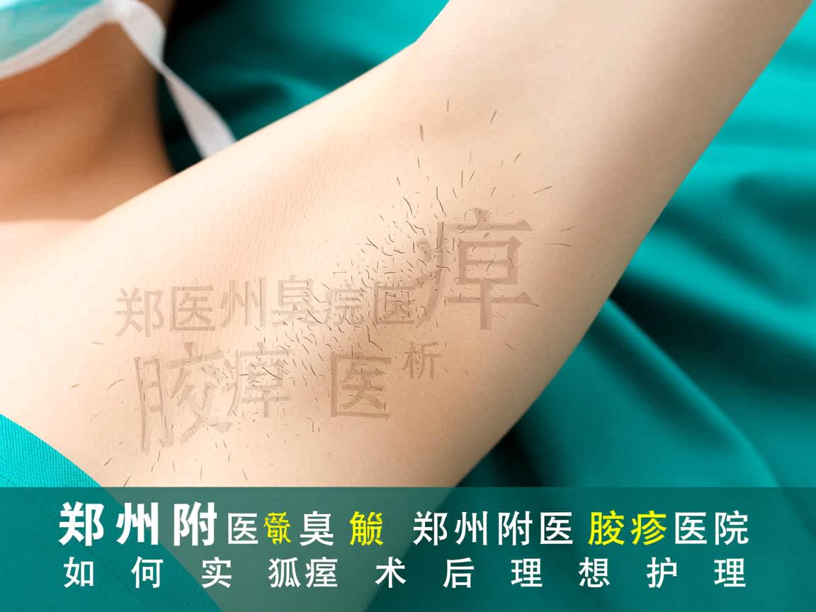 郑州附医腋臭医院解析,郑州附医腋臭医院如何实现狐臭术后理想护理 郑州附医腋臭医院解析,郑州附医腋臭医院如何实现狐臭术后理想护理