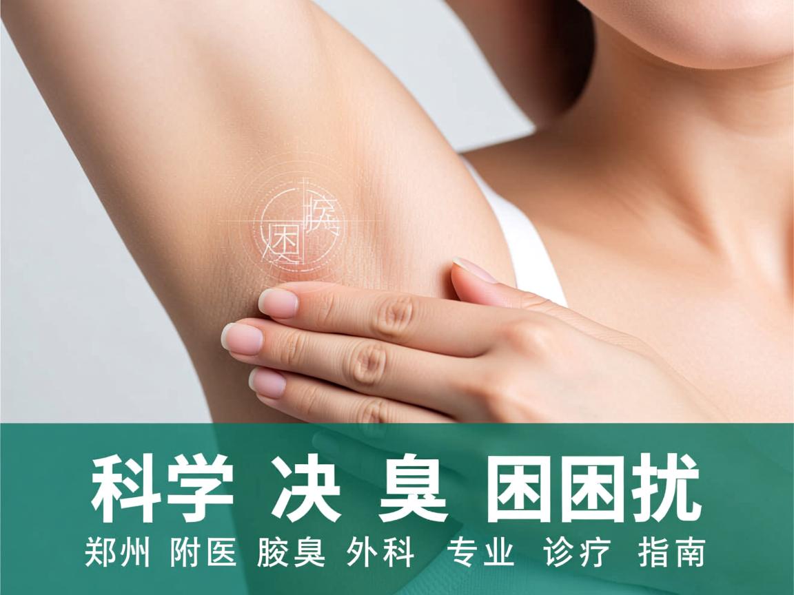 科学解决腋臭困扰，郑州附医腋臭外科专业诊疗指南