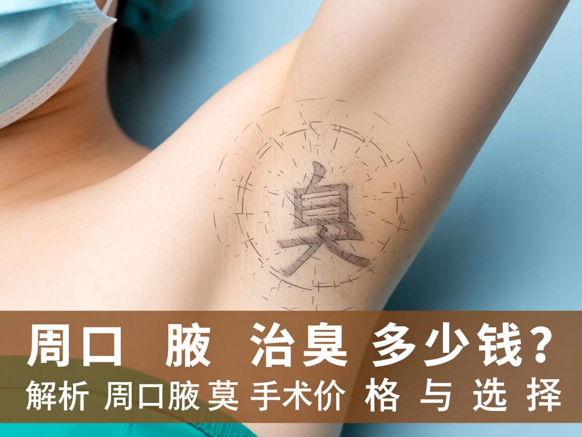 周口腋臭治疗多少钱?解析周口腋臭手术价格与选择 周口腋臭治疗多少钱?解析周口腋臭手术价格与选择