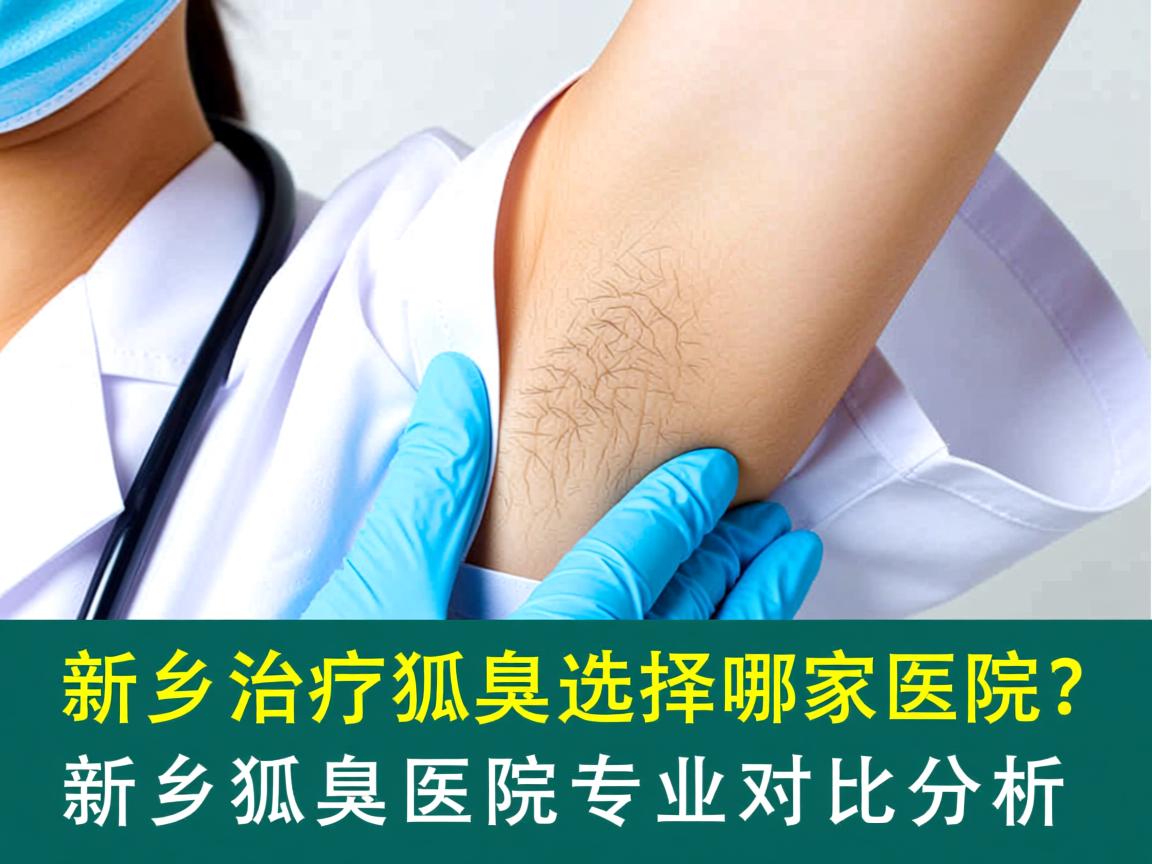 新乡治疗狐臭选择哪家医院？新乡狐臭医院专业对比分析