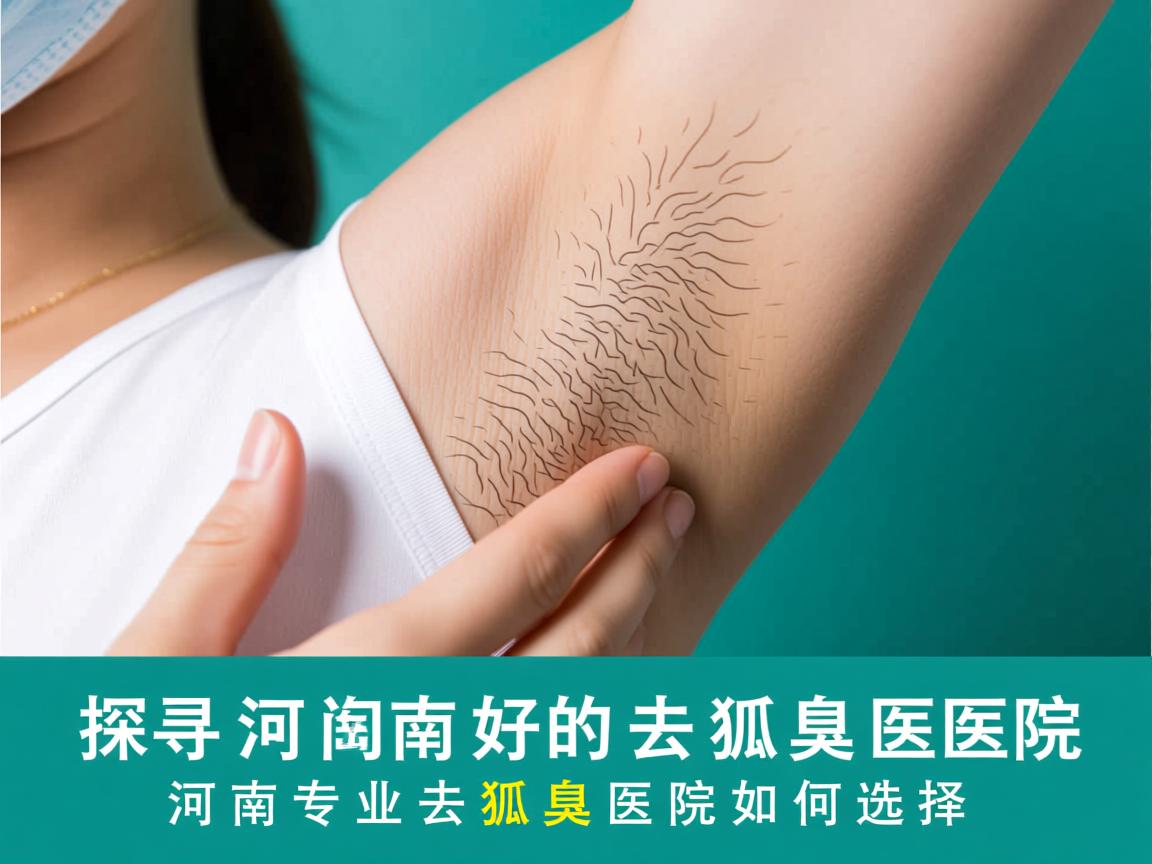 探寻河南好的去狐臭医院，河南专业去狐臭医院如何选择