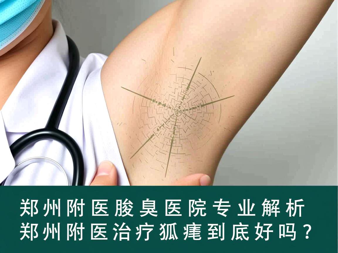 郑州附医腋臭医院专业解析，郑州附医治疗狐臭到底好吗？