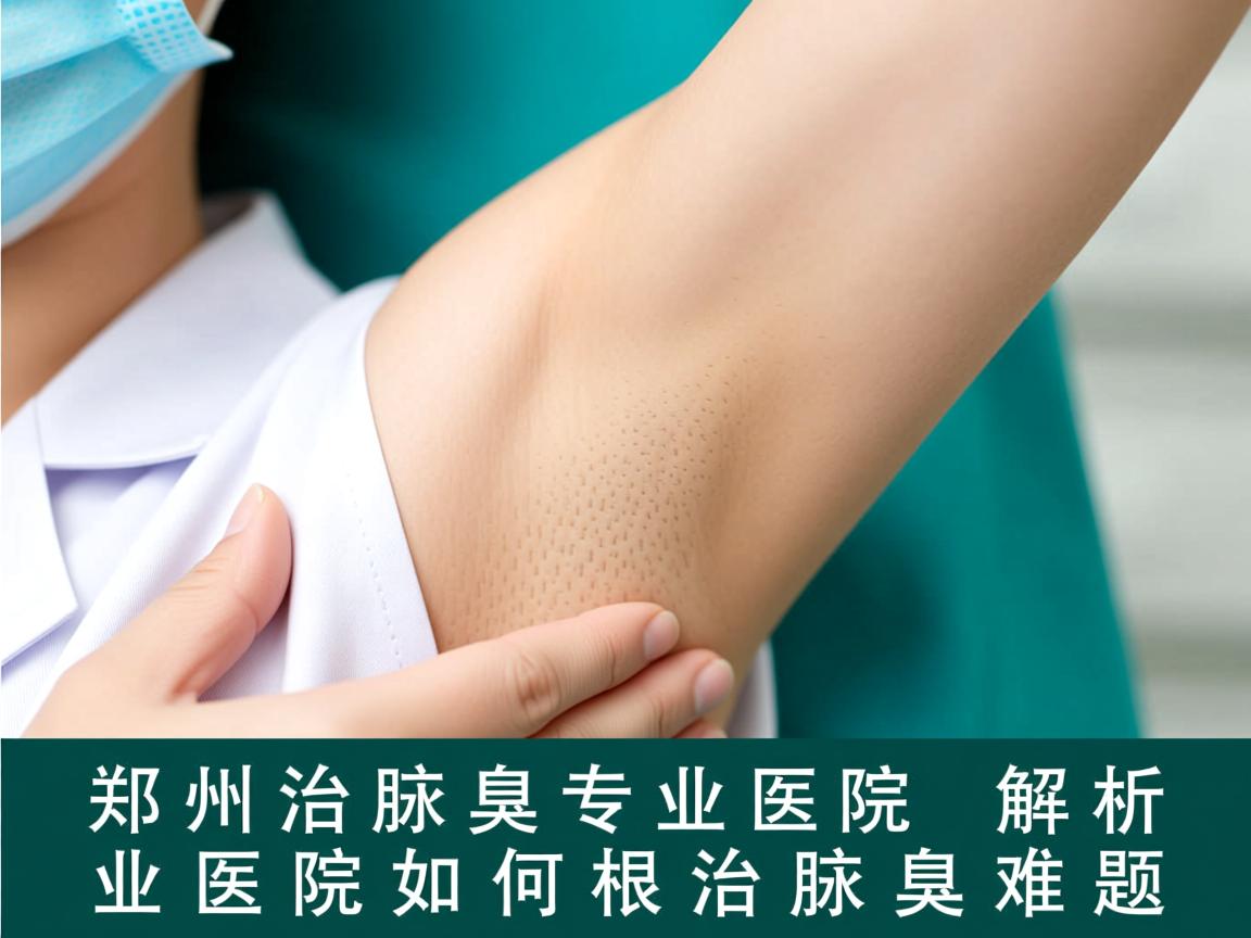 郑州治疗腋臭专业医院解析，专业医院如何根治腋臭难题