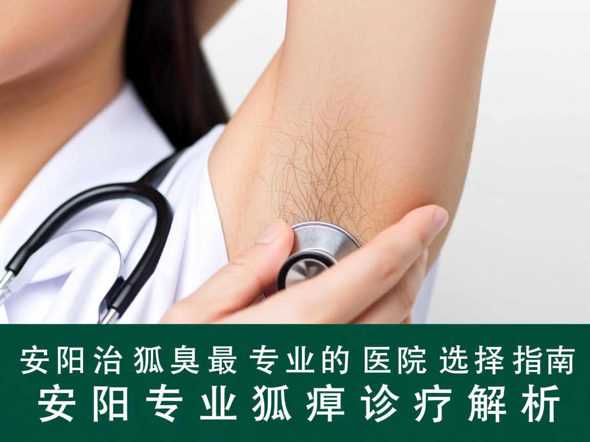 安阳治狐臭最专业的医院选择指南，安阳专业狐臭诊疗解析