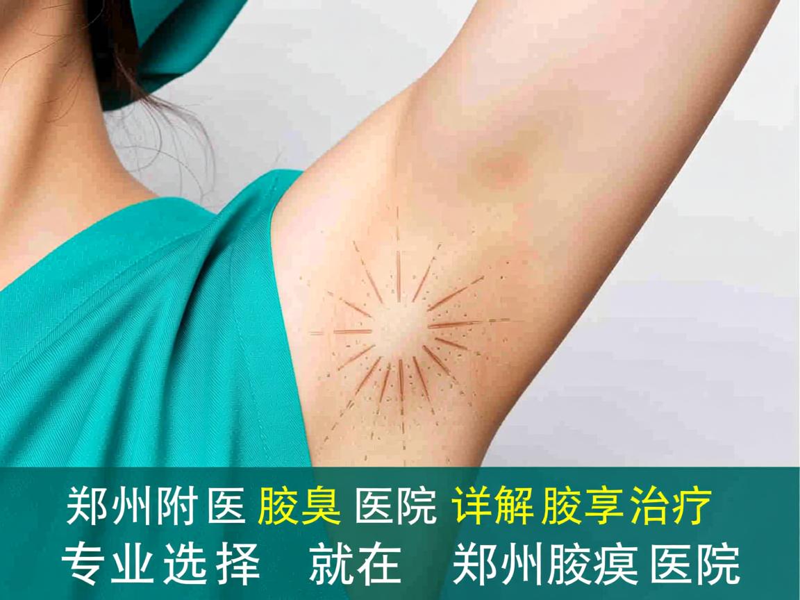 郑州附医腋臭医院详解腋臭治疗，专业选择就在郑州腋臭医院