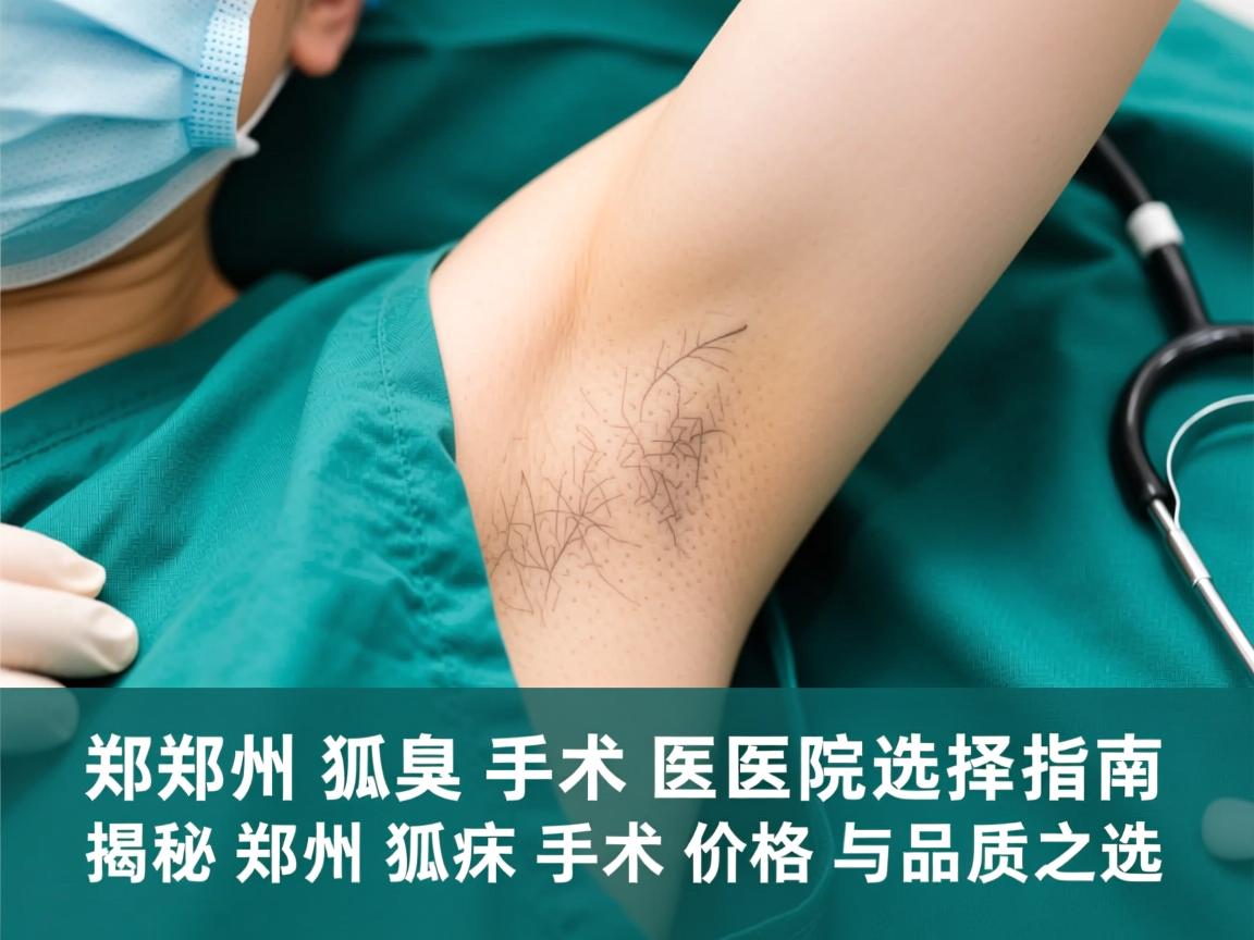 郑州狐臭手术医院选择指南，揭秘郑州狐臭手术价格与品质之选