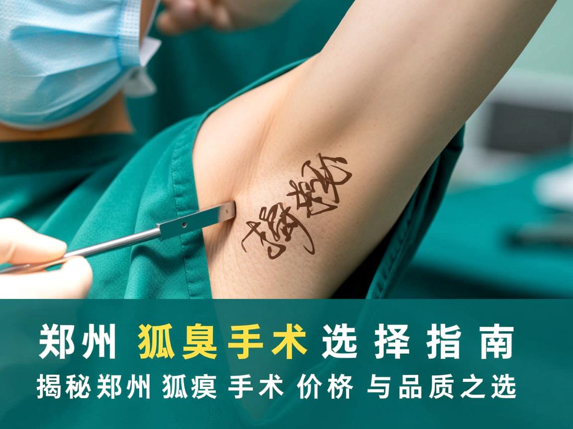 郑州狐臭手术医院选择指南，揭秘郑州狐臭手术价格与品质之选