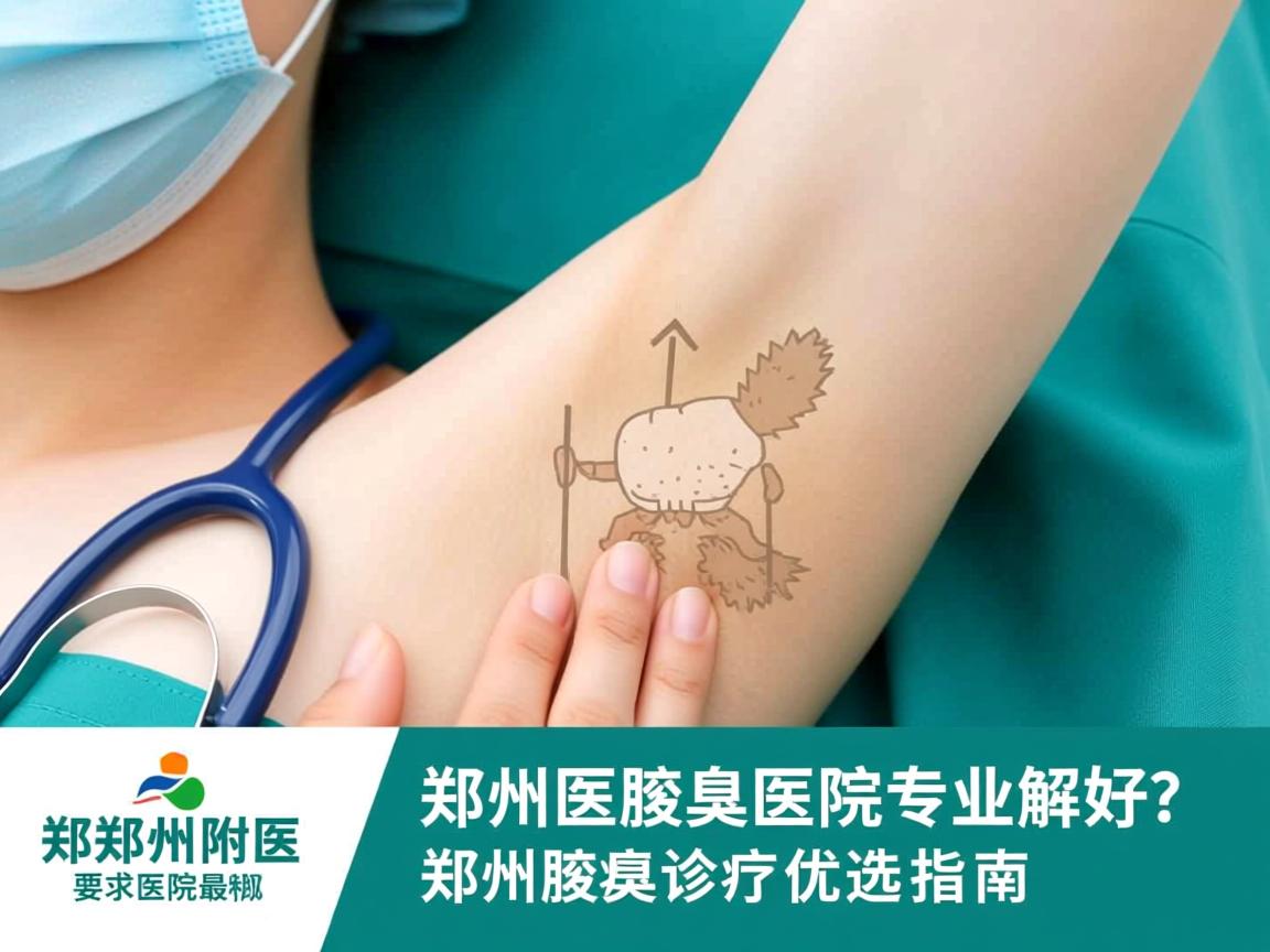 郑州附医腋臭医院专业解析，郑州哪个医院最好，郑州腋臭诊疗优选指南