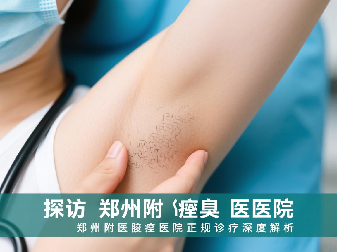 探访郑州附医腋臭医院，郑州附医腋臭医院正规诊疗深度解析