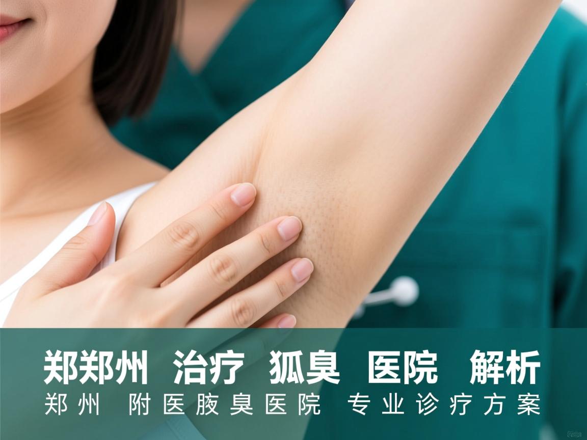 郑州治疗狐臭医院解析，郑州附医腋臭医院专业诊疗方案