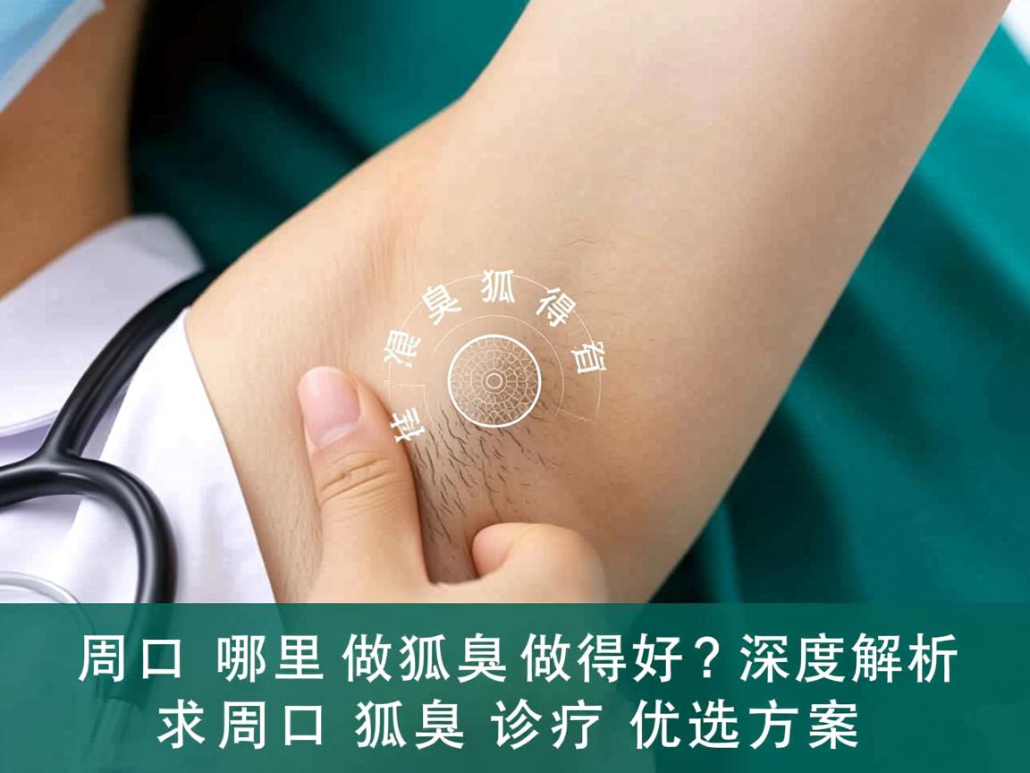 周口哪里做狐臭做得好？深度解析周口狐臭诊疗优选方案