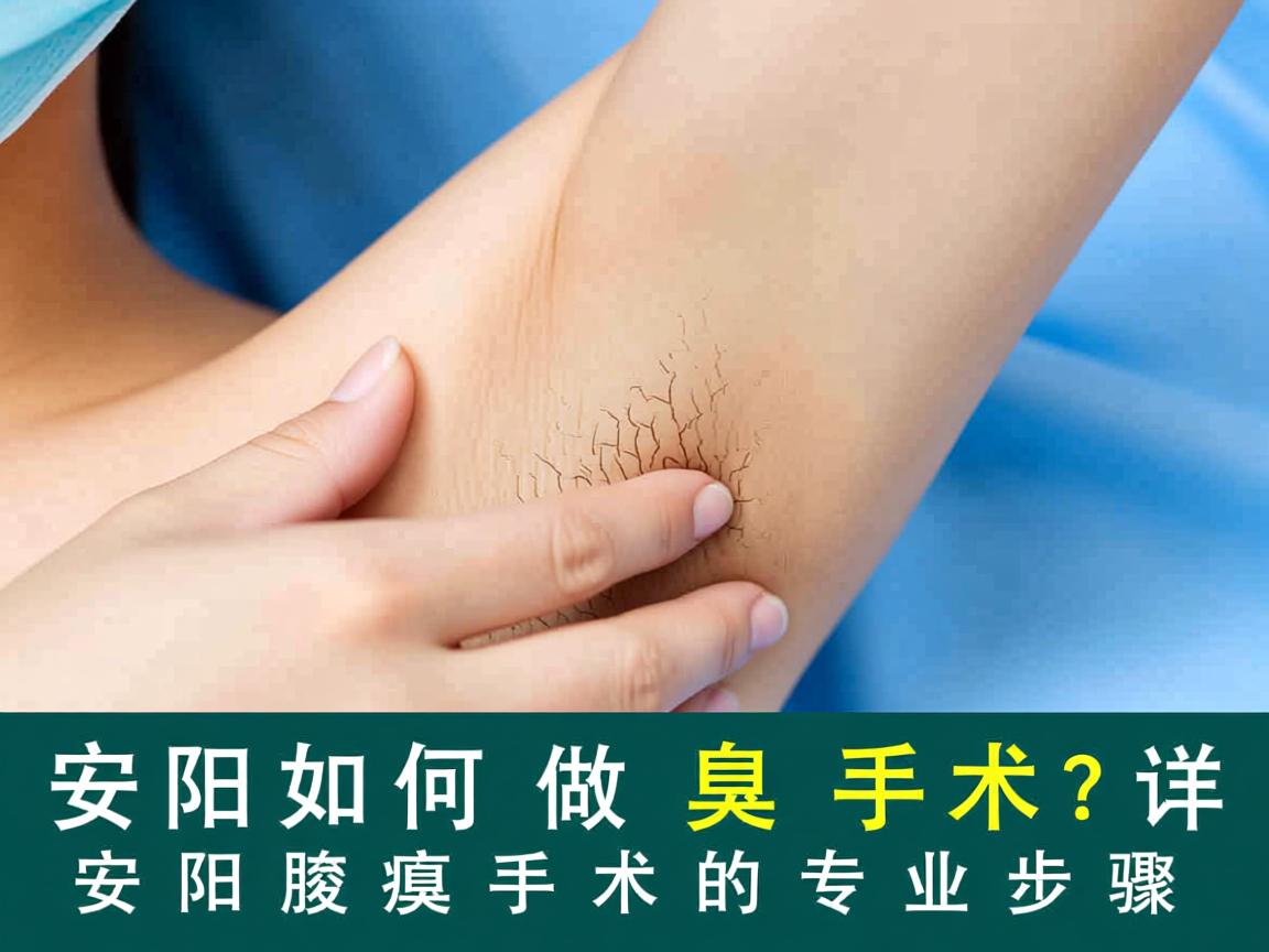 安阳如何做腋臭手术？详解安阳腋臭手术的专业步骤