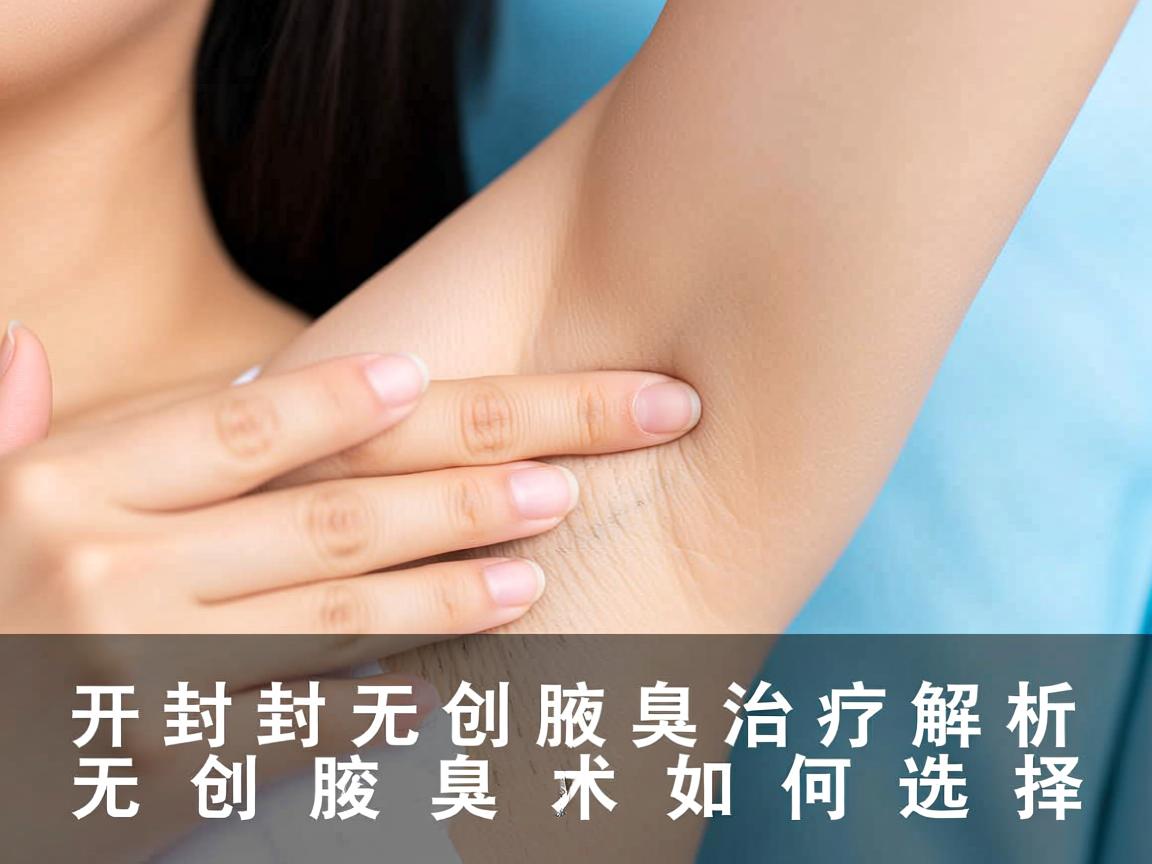 开封无创腋臭治疗解析，无创腋臭技术如何选择