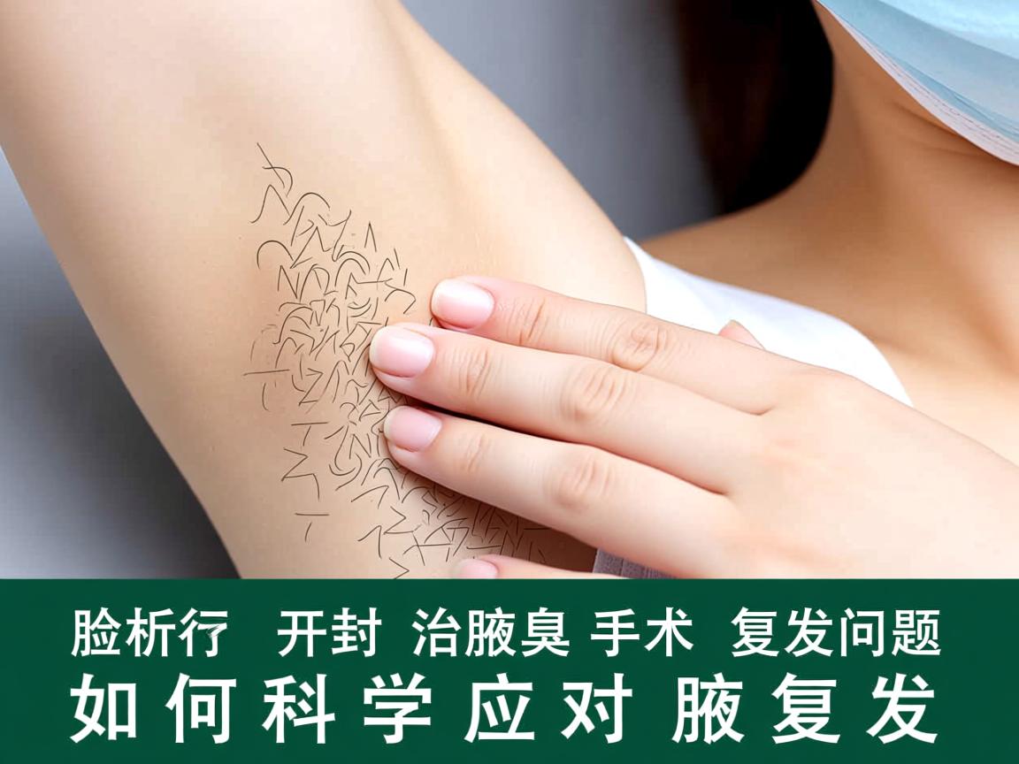 解析开封治疗腋臭手术复发问题 如何科学应对腋臭复发