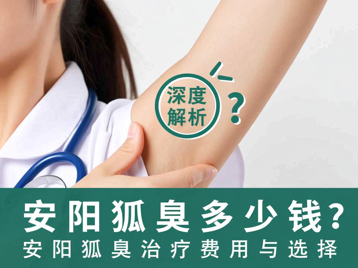 安阳狐臭多少钱？深度解析安阳狐臭治疗费用与选择