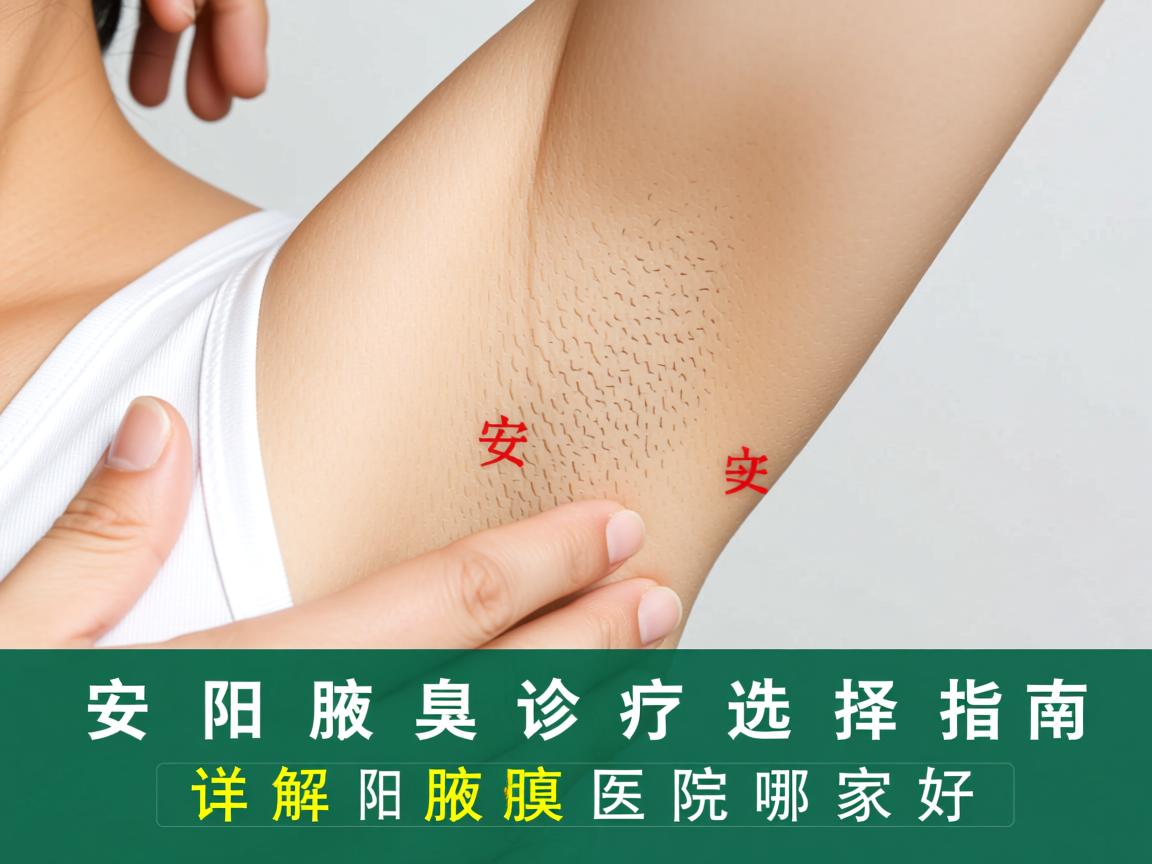 安阳腋臭诊疗选择指南，详解安阳腋臭医院哪家好