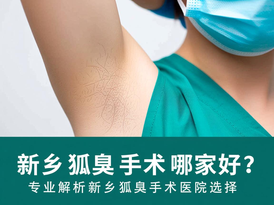 新乡狐臭手术哪家好？专业解析新乡狐臭手术医院选择