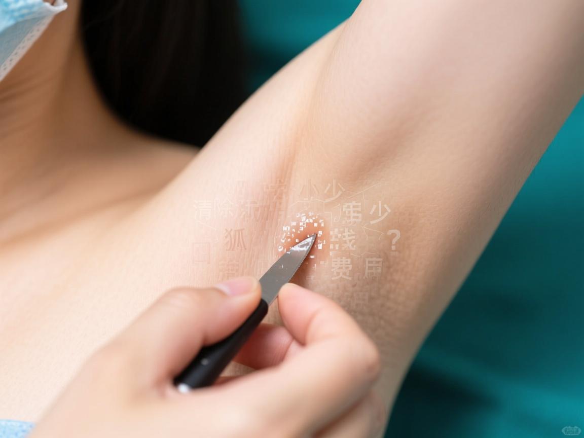 小切口汗腺清除治疗狐臭多少钱？深度解析狐臭治疗费用